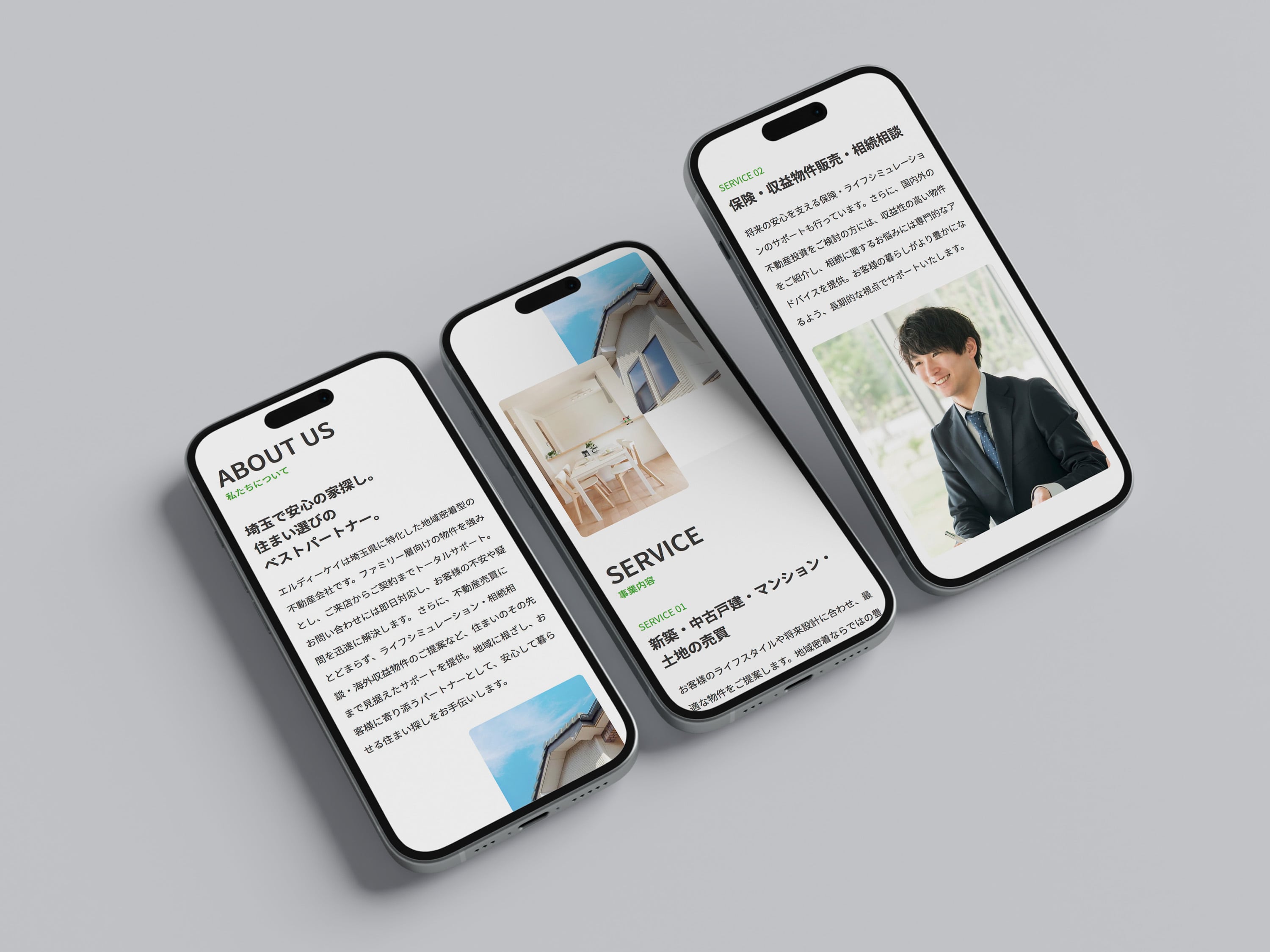 株式会社エルディーケイ様 ロゴ、名刺、ホームページ制作