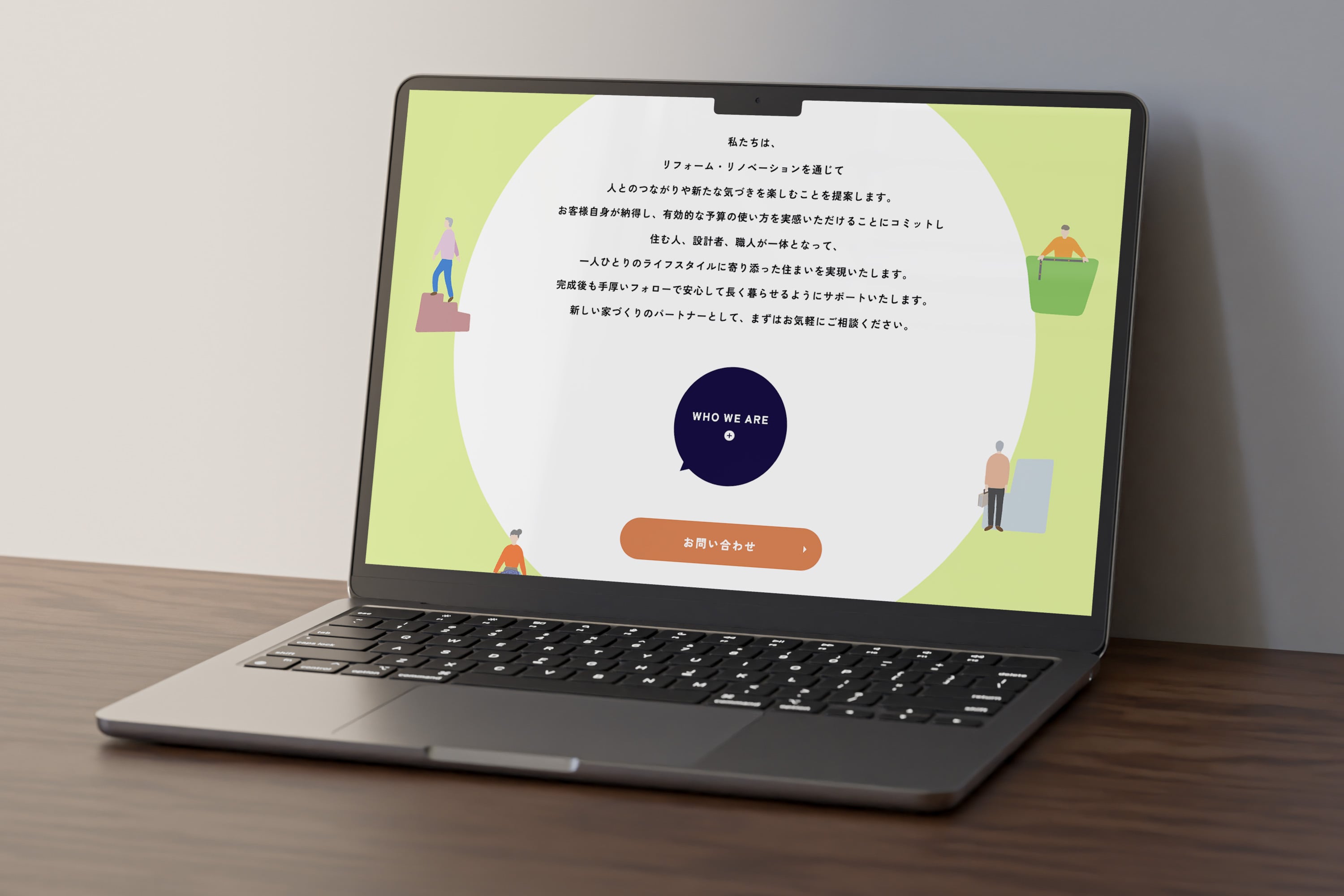 L’sサポート LP制作