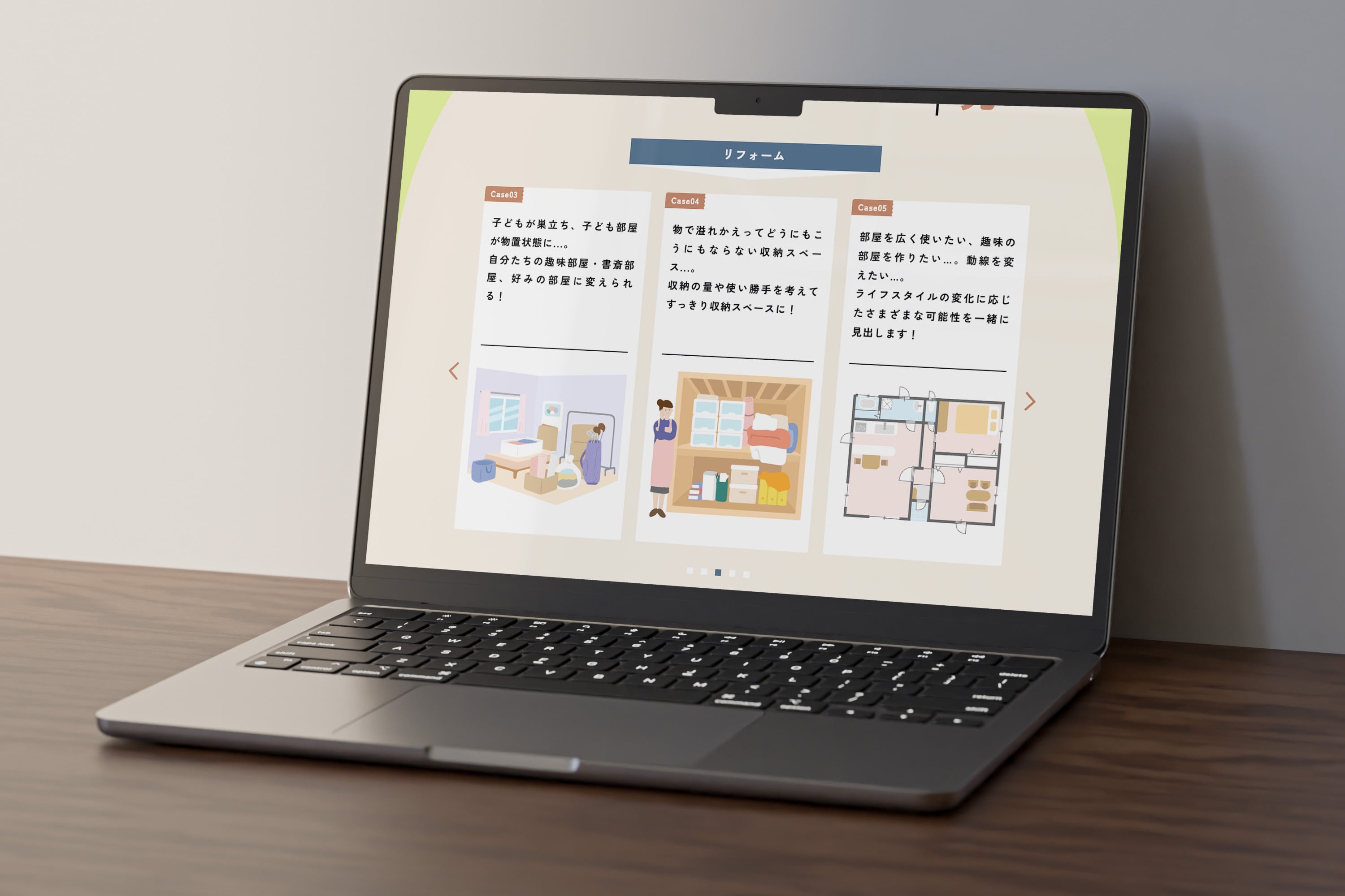 L’sサポート LP制作