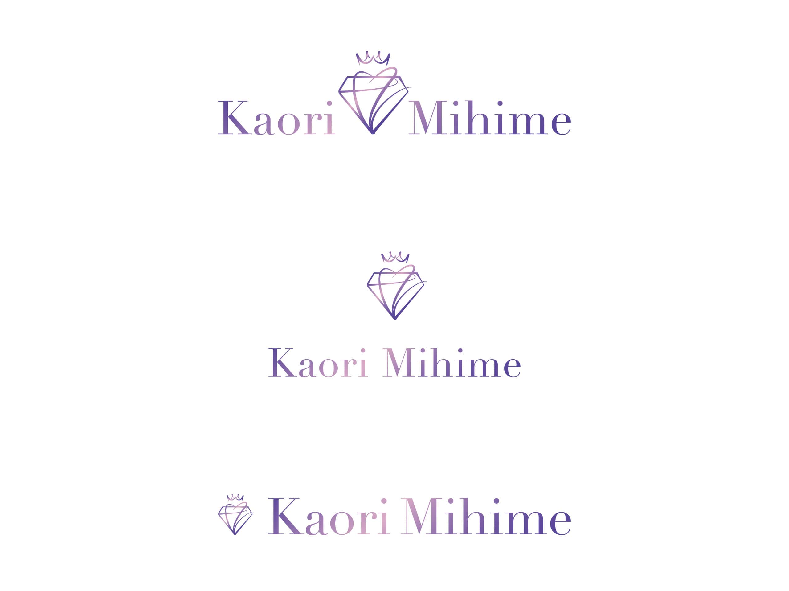 見姫圭織 ロゴデザイン及びプロフィールサイト制作