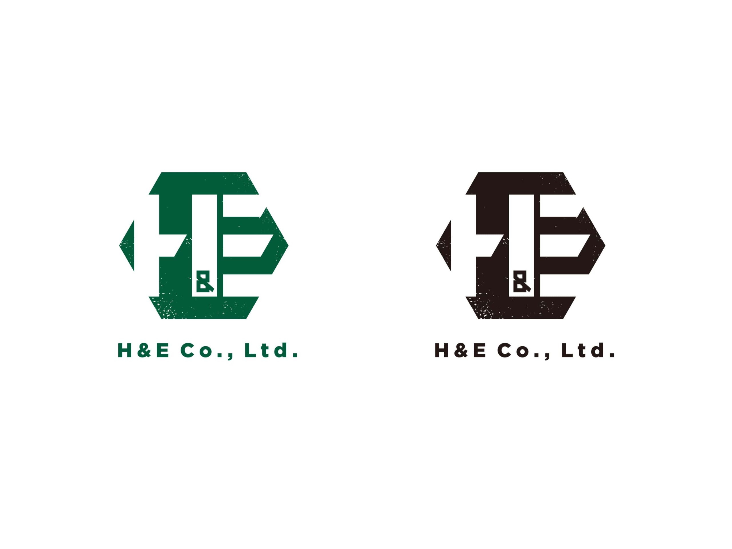 H&E株式会社 ロゴ及び名刺制作