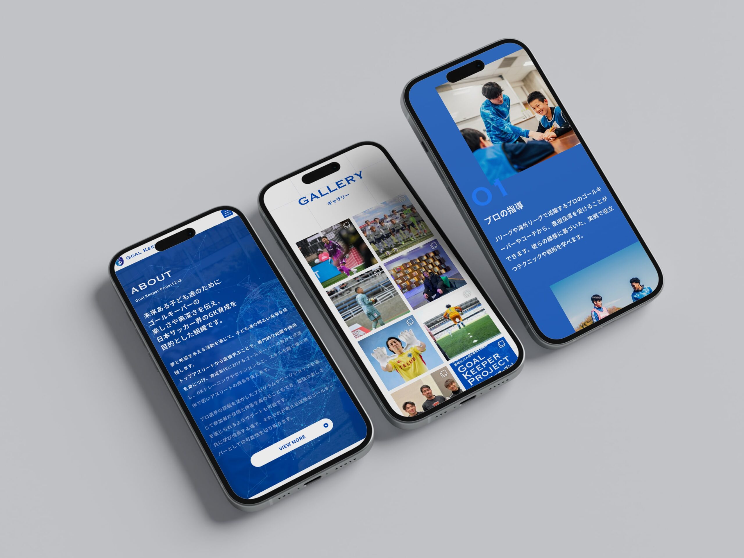 Goal Keeper Project HP制作